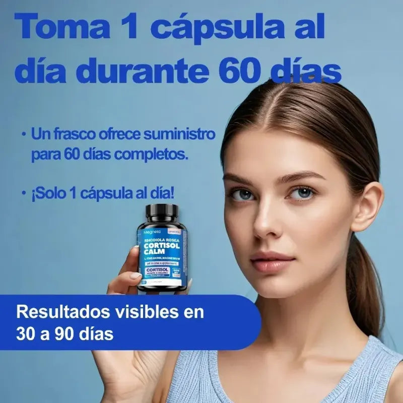 Cortisol Calm Ashwagandha X60 Capsulas - Image 3