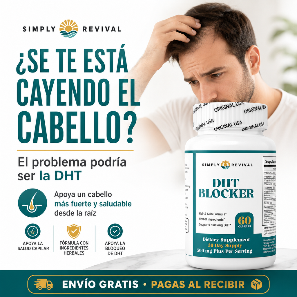 DHT Suplemento para la caida del cabello ( 60 capsulas)