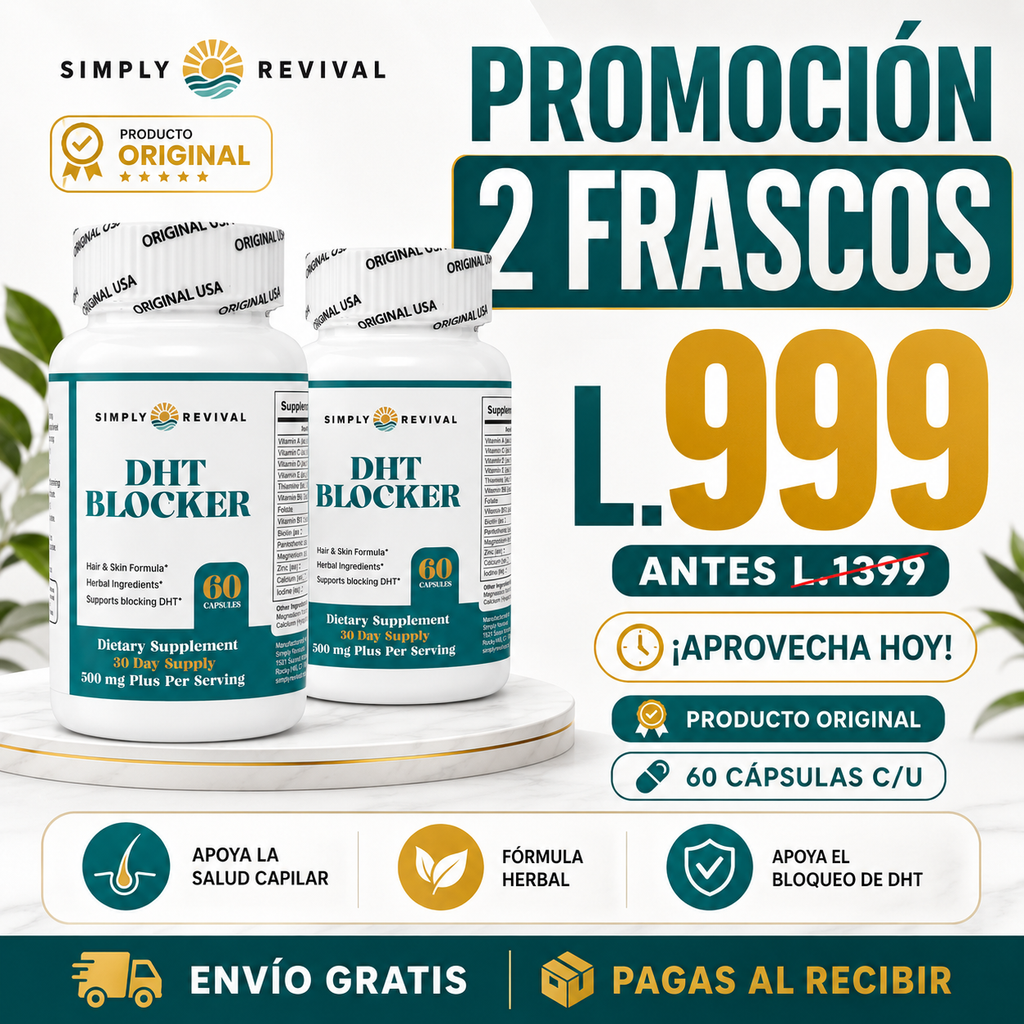 DHT Suplemento para la caida del cabello ( 60 capsulas)