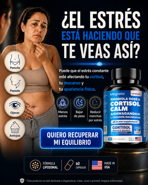 Cortisol Calm Ashwagandha X60 Capsulas